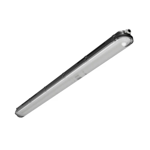 120cm 40W Gigant Pro LED armatur - Gennemfortrådet, 150lm/W, Justerbar Watt, IP66, IK10, Sort.