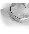 Loftslampe m. skjult blæser - RA90, CCT, 60W, hvid