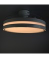 Loftslampe m. skjult blæser - RA90, CCT, 60W, hvid