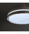 Loftslampe m. skjult blæser - RA90, CCT, 60W, hvid