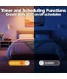 GU10 5W Smart Home LED pære - Tuya/Smart Life, virker med Google Home, Alexa og smartphones