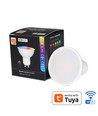 GU10 5W Smart Home LED pære - Tuya/Smart Life, virker med Google Home, Alexa og smartphones