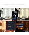 4x GU10 5W Smart Home LED pære - Bluetooth, 6,6 cm høj, virker med Google Home, Alexa og smartphones