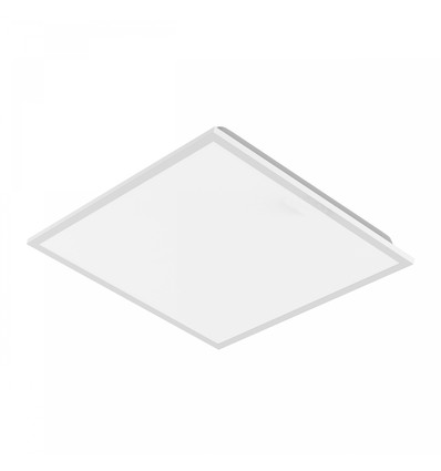 60x60 LED panel, 40W - UGR19, 90°, IP40, hvid kant, bagbelyst