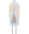 G4 1W LED pære, 12V - 135lm, mat glas, varm hvid