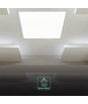 60x60 LED panel, 40W - 6500K, Backlit