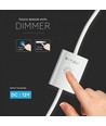 Touch sensor til LED strips, 12V - Max 24W, dæmpbar, hvid, IP20, Jack stik tilslutning