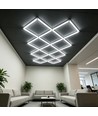 320W RA92 Hexagon LED 14 felter komplet sæt - Inkl. strømtilslutning