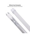 120cm / 18,5W Dæmpbar T8-PRO120 LED rør - 1-10V dæmpbar