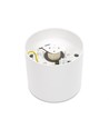 Loftlampe til AR111 GU10 - Hvid, IP65 udendørs, Ø12cm, 11,5cm høj, aluminium, uden lyskilde