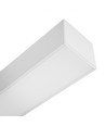 60cm Kontorlampe, Justerbar Watt og CCT - 3 lyskulører, 10W/15W/20W, 5 års garanti, hvid