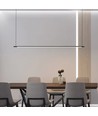 86cm dæmpbar spisebordslampe - Sort, 11W LED, inkl. wireophæng