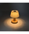 Opladelig LED bordlampe - Stof, touch dæmpbar, CCT, IP20