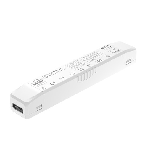 Eaglerise 80W / 24V DC dæmpbar strømforsyning - 3.3A, IP20, 0-10V, flicker free
