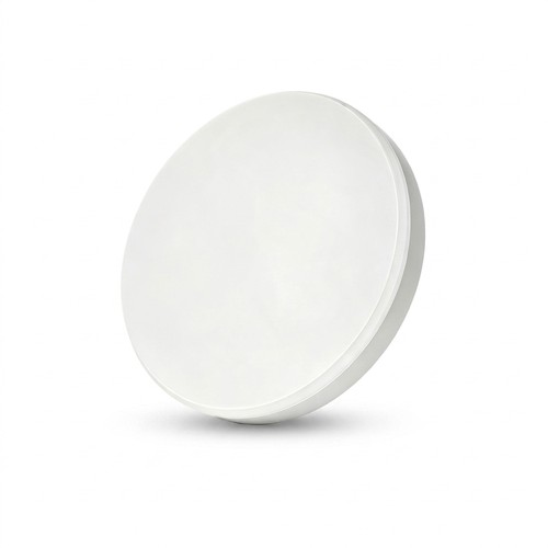 Genopladelig LED loftslampe med sensor - Mikrobølgesensor, Ø20cm, 6W, CCT, Hvid