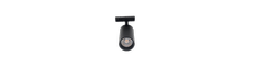 10W 1-faset RA95 skinnespot - Sort, 1F2W
