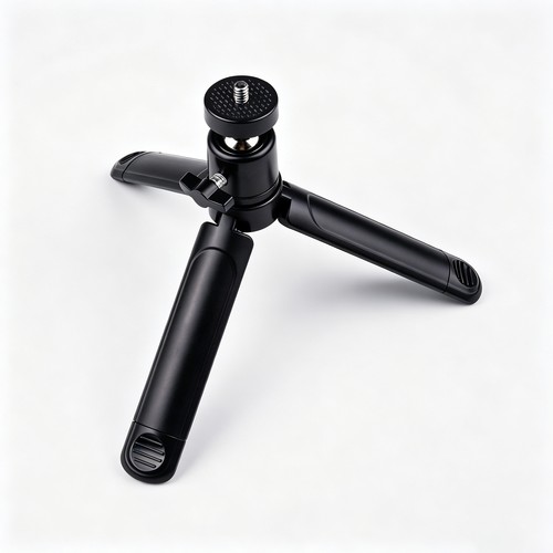 11-17cm Tripod stativ til lys, fotografi justerbar top