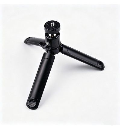 11-17cm Tripod stativ til lys, fotografi justerbar top