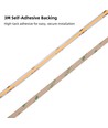 10m 17W/m Dot-free COB-LED strip RA92 - 24V DC, IP20, 480 LED/m