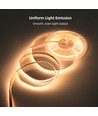 10m 17W/m Dot-free COB-LED strip RA92 - 24V DC, IP20, 480 LED/m