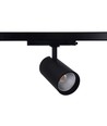 25-30W 3-faset CCT Triac skinnespot - RA92, Justerbar CCT & Watt, Sort