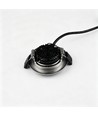 7W Ø8,3cm DimToWarm+CCT indbygningsspot dæmpbar RA96 - Hul: Ø6,8 cm, Mål: Ø8,3 cm, Børstet stål
