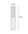 FYRON Bollard havelampe, Coffee - E27, 61 cm, IP54 udendørs, pullert