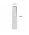 FYRON Bollard havelampe, Grå - E27, 61 cm, IP54 udendørs, pullert