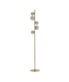 Oliva 5xG9 gulvlampe bronze/røgfarve - 160cm, røgfarvet glas, uden lyskilde
