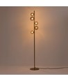 Oliva 5xG9 gulvlampe bronze/røgfarve - 160cm, røgfarvet glas, uden lyskilde