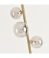 Oliva 5xG9 gulvlampe bronze/røgfarve - 160cm, røgfarvet glas, uden lyskilde