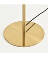 Oliva 5xG9 gulvlampe bronze/røgfarve - 160cm, røgfarvet glas, uden lyskilde