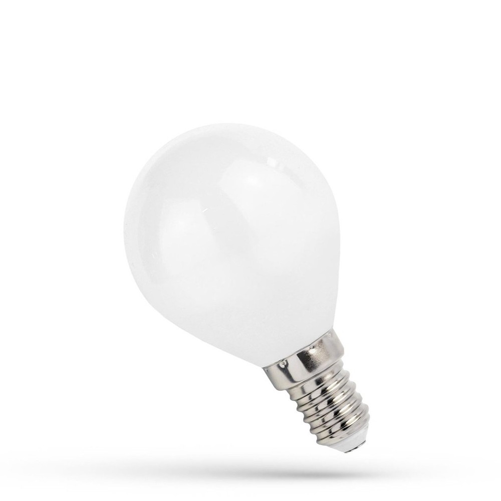 E14 4W LED kronepære – P45, 100lm/W – Dæmpbar : Ikke dæmpbar, Kulør : Varm