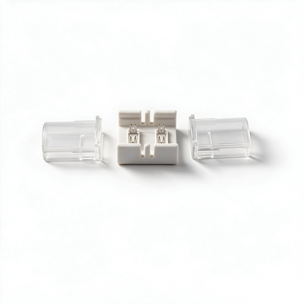 2 stk. samler til 230V LED strip (Slim COB) - 230V