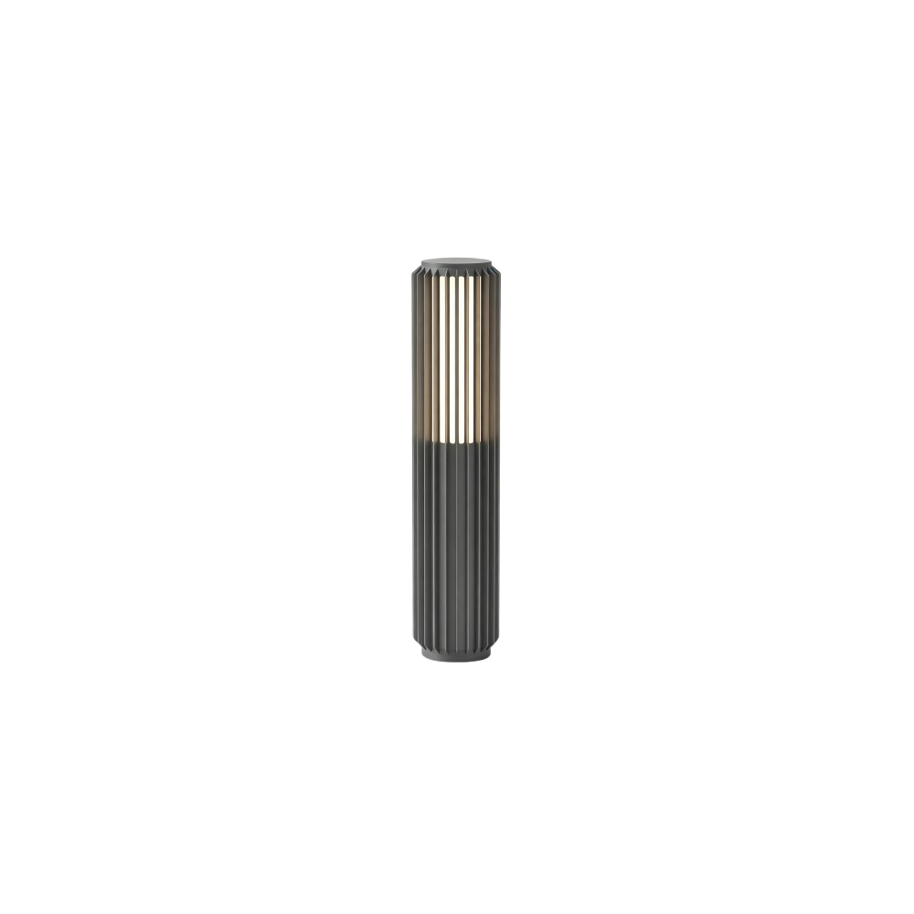 FYRON Bollard havelampe, Grå - E27, 61 cm, IP54 udendørs, pullert