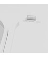32W Nymphea Black & White Rings loftlampe - CCT, IP54, Ø32cm, 4150lm, 115 grader, hvid/sort kant