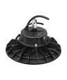 220x135mm Plateo 4 High Bay 100W - neutral hvid 230V 90° IP65 IK09 sort, med effektjustering 0-10V
