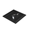 40W Algine Line CCT LED panel - Sort, justerbar lyskulør, 230V