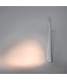 Opladelig LED bordlampe inde/ude - Hvid, 40cm høj, 3-trin dæmpbar, IP44 udendørs