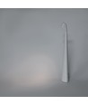 Opladelig LED bordlampe inde/ude - Hvid, 40cm høj, 3-trin dæmpbar, IP44 udendørs