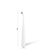 Genopladelig LED bordlampe - Hvid, inde/ude, 3-trins dæmpbar, IP44, 40 cm