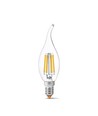 E14 6W LED kertepære filament - C37, neutral hvid