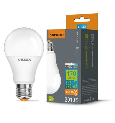 E27 11,8W LED pære - A60, neutral hvid