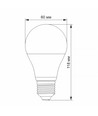 E27 11,8W LED pære - A60, neutral hvid