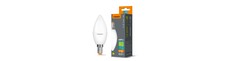 E14 6W LED kertepære - C37, neutral hvid