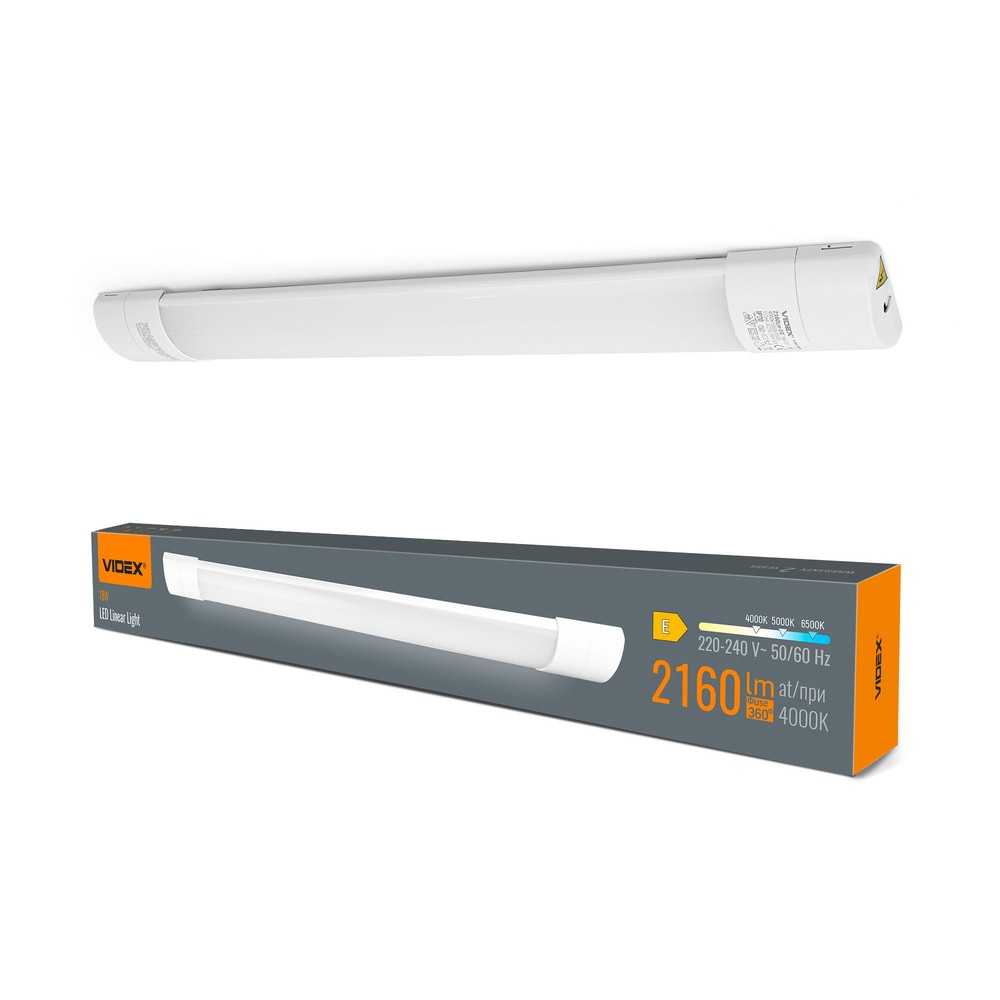 18W LED armatur BN02 - CCT, komplet lysskinne - Kulør : Neutral