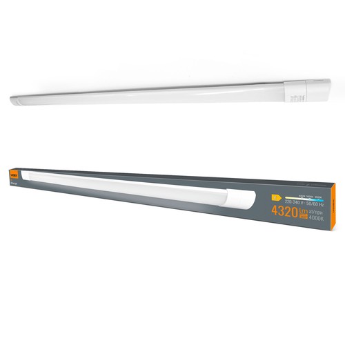 120cm 36W LED armatur - CCT, komplet lysskinne