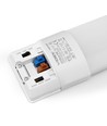 120cm 36W komplet LED armatur - gennemfortrådet, justerbar watt, CCT