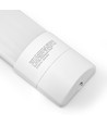 120cm 36W komplet LED armatur - gennemfortrådet, justerbar watt, CCT
