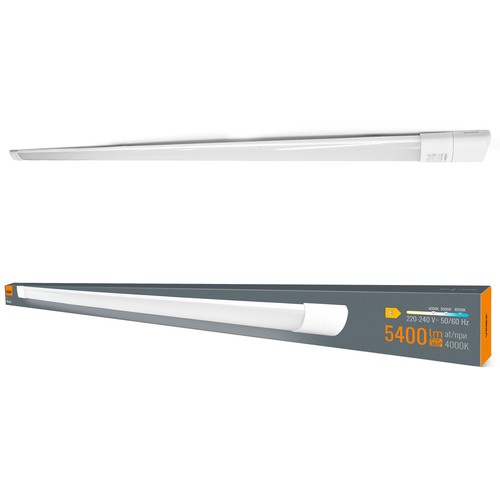 45W LED armatur - CCT, komplet, lineær belysning